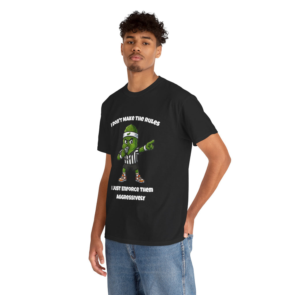 I Don't Make The Rules Funny Pickleball T-Shirt