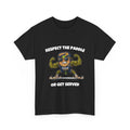 Respect The Paddle Funny Pickleball T-Shirt