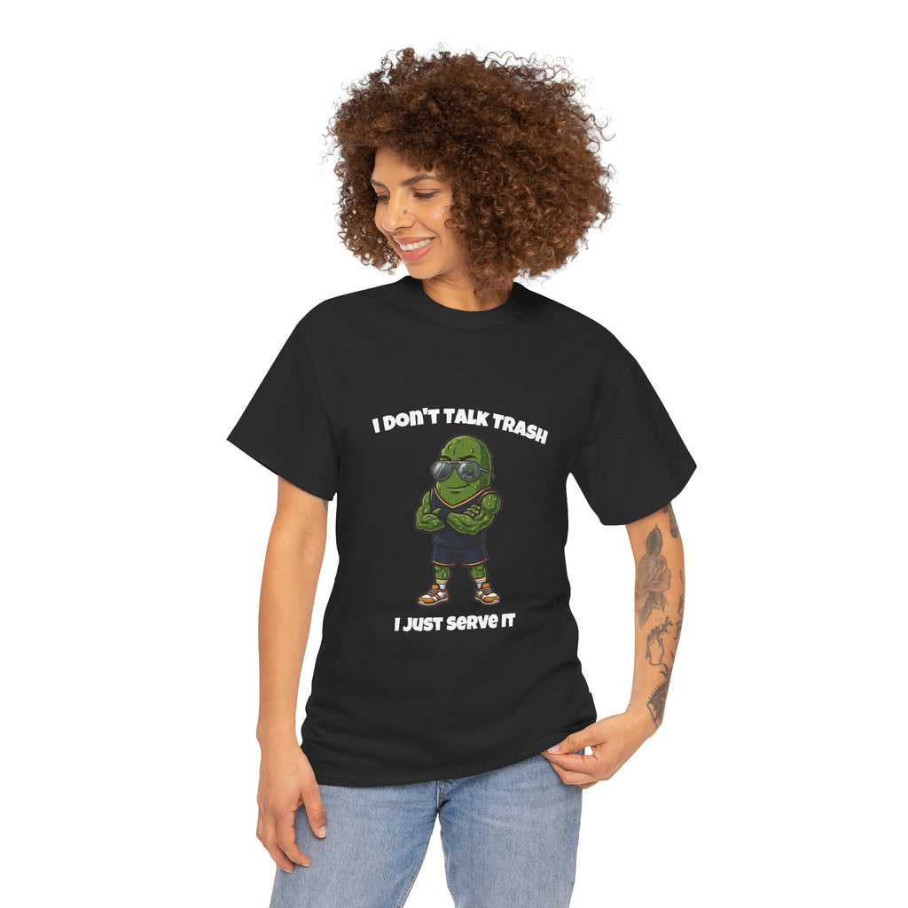 I Don't Talk Trash Funny Pickleball T-Shirt